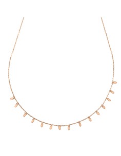 Kuyumcudukkani Zincirli"Oval Pırpırlı"Kolye-37299-R