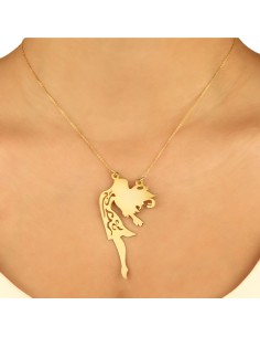 Kuyumcudukkani Dansçı Kız Kolyesi-35055-G 2