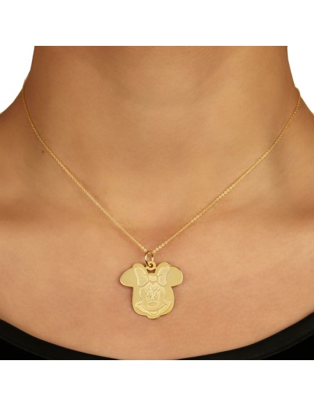 Kuyumcudukkani Mickey Mouse Kolye-35014-G