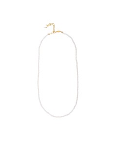 Kuyumcudukkani "Tatlı Su Arpa İnci Doğal Taşlı" Kolye-29240-G-W40CM 2