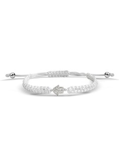 Kuyumcudukkani "Hamsa"Makrome İpli Bileklik- 40016-W-W 2