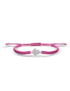 Kuyumcudukkani "Hamsa"Makrome İpli Bileklik- 40016-W-P