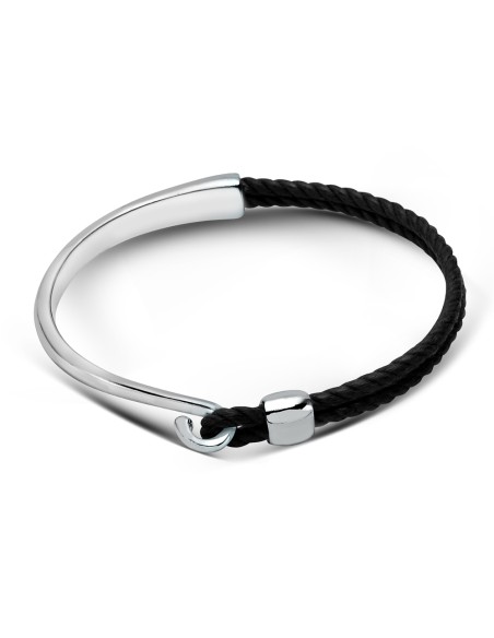 Kuyumcudukkani Trend Makrome İpli Bileklik- 40096-W-BLK