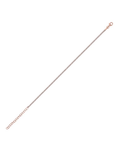 Kuyumcudukkani"Suyolu Bileklik"1,75mm Taş- 27019-R-W