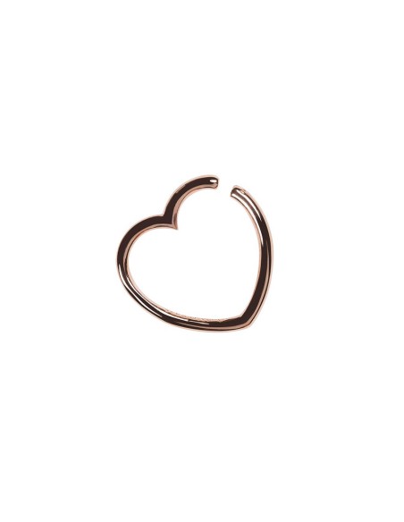 Kuyumcudukkani Kalp Şekilli SarıTrend"Ear Cuff"Küpe-31124-R