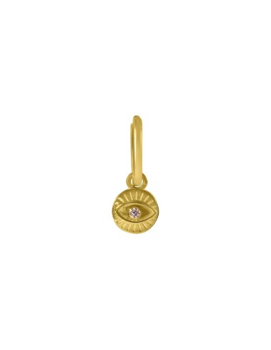 Kuyumcudukkani Minik Halkalı"Evileye"Küpe-31226-G-W