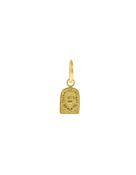Kuyumcudukkani Minik Halkalı"Treasure Island"Küpe-31228-G