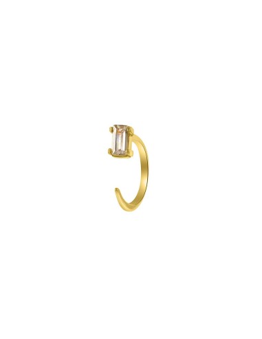 Kuyumcudukkani "Baget Taşlı Earcuff"Küpe-31241-G-W