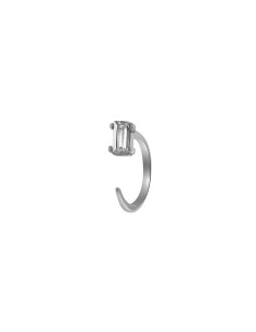 Kuyumcudukkani "Baget Taşlı Earcuff"Küpe-31241-W-W